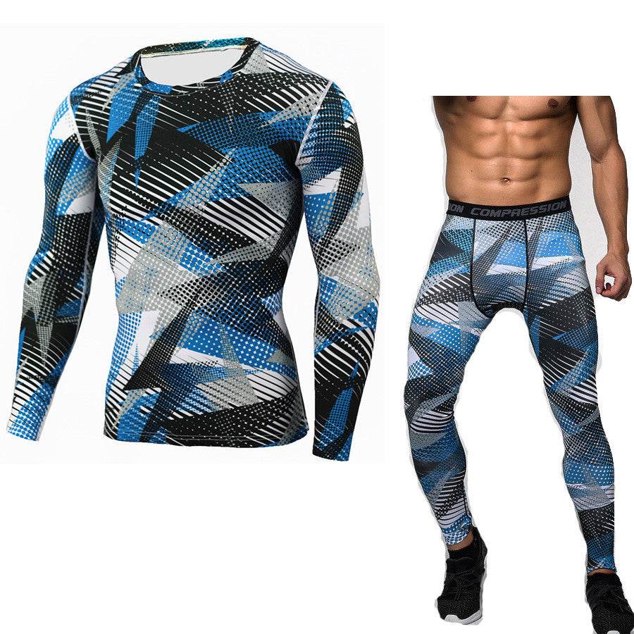 2pcs Camouflage Sport Fitness Workout Gym Outfit set