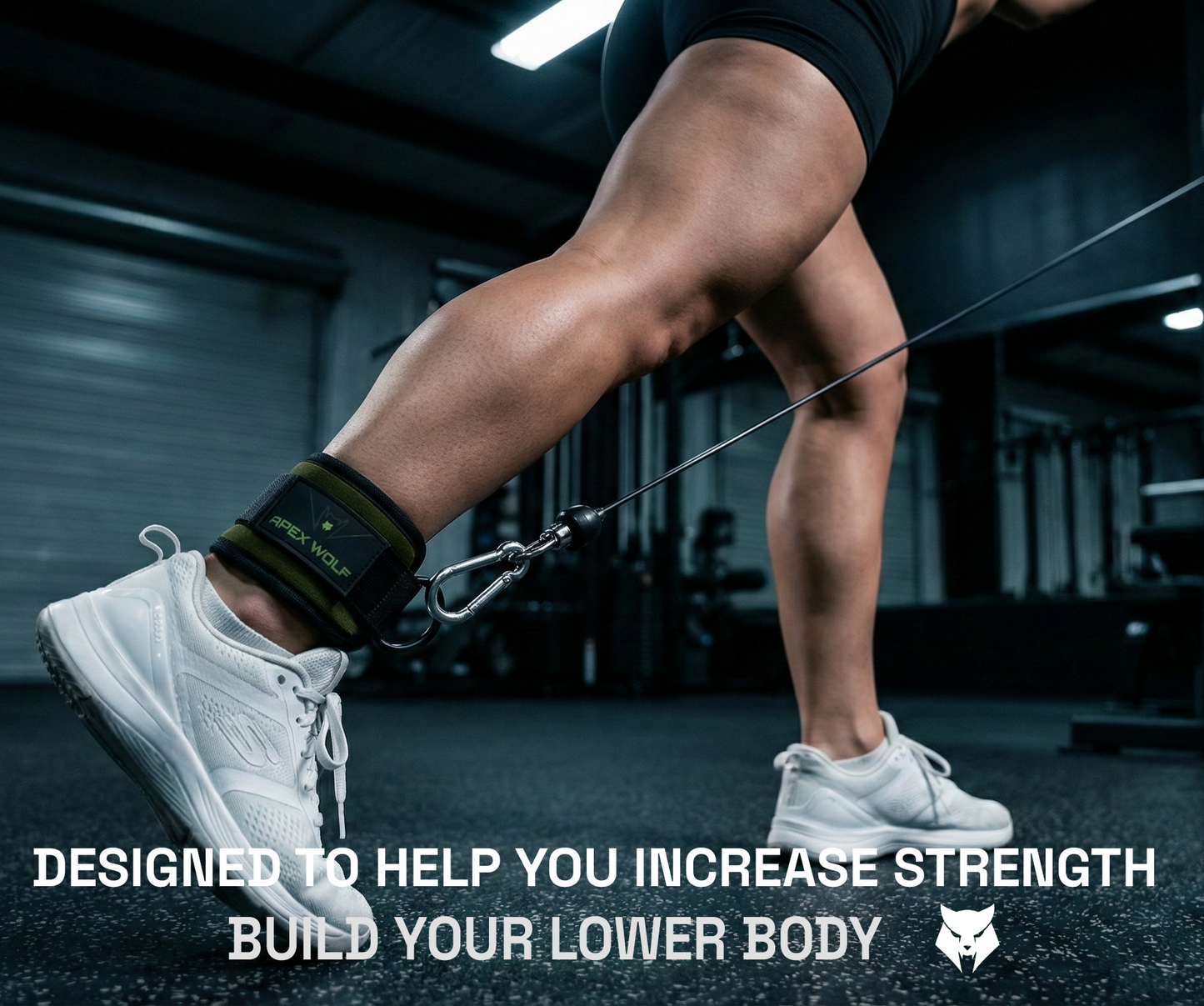 Power Grip Ankle Strap (Pair) - Tactical Green