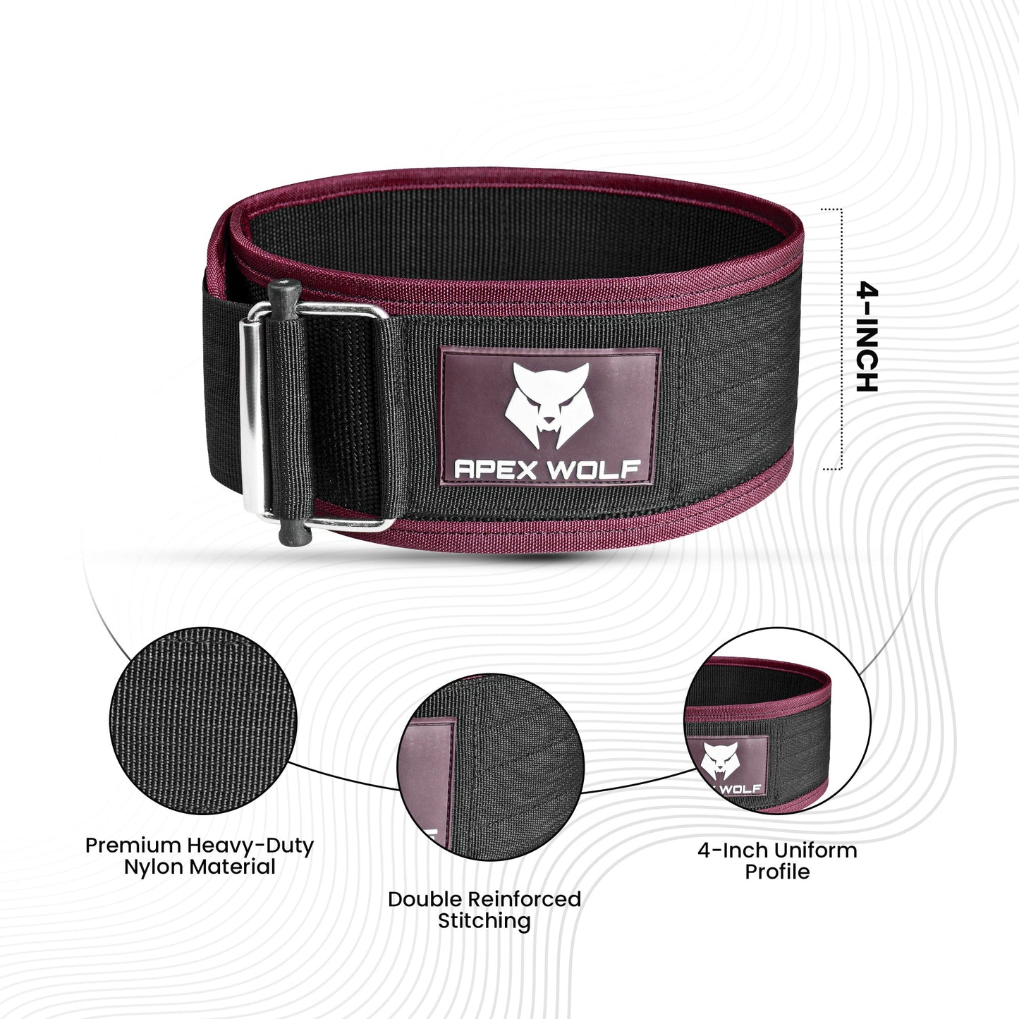 Stealth Flex Weightlifting Belt - Pink
